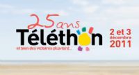 Les 25 ans du Téléthon. Du 29 novembre au 3 décembre 2011. Hauts-de-Seine. 